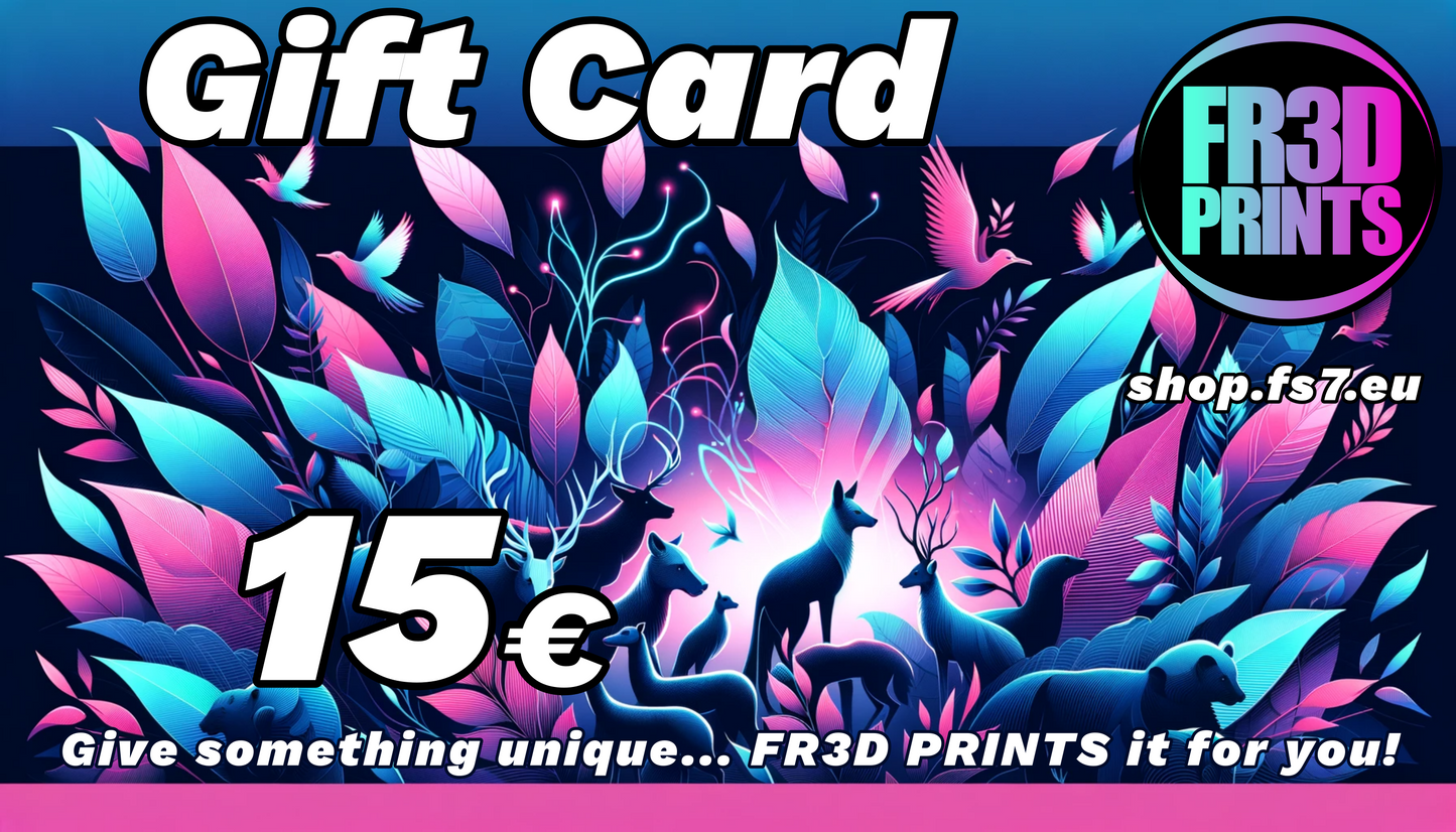 FR3D PRINTS Gift Card