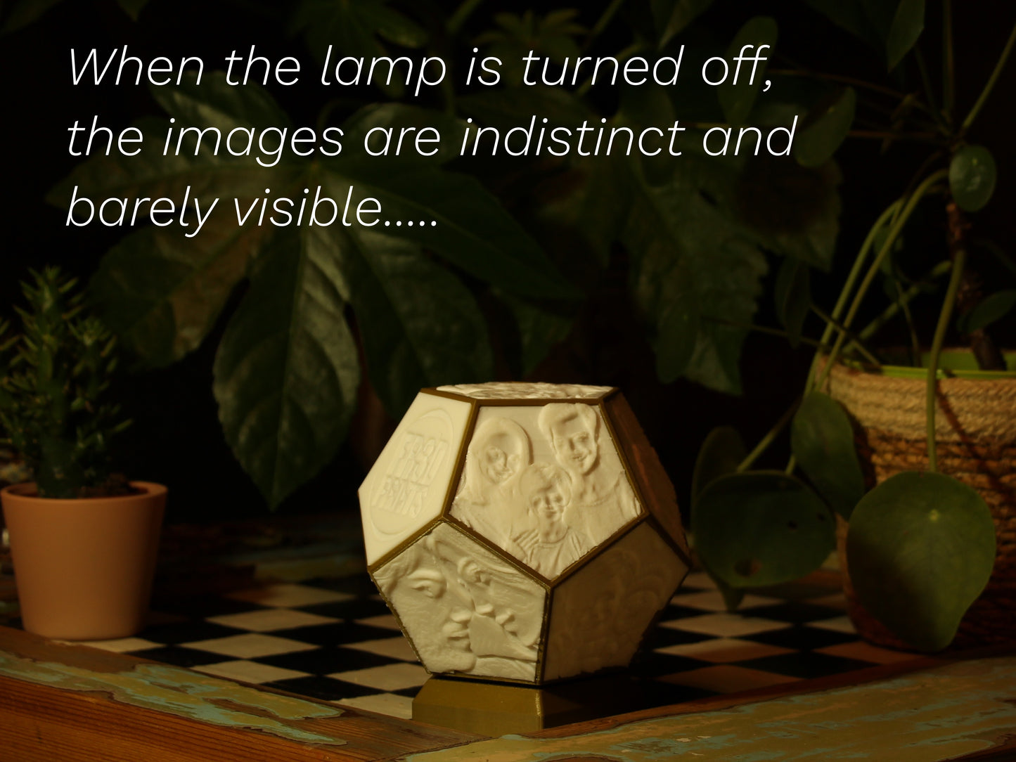 Pentaglow: Personalisierte Lithophanie-Lampe